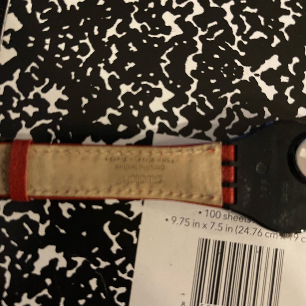 SWATCH GENT "RED FLAME" - Picture 3 of 5